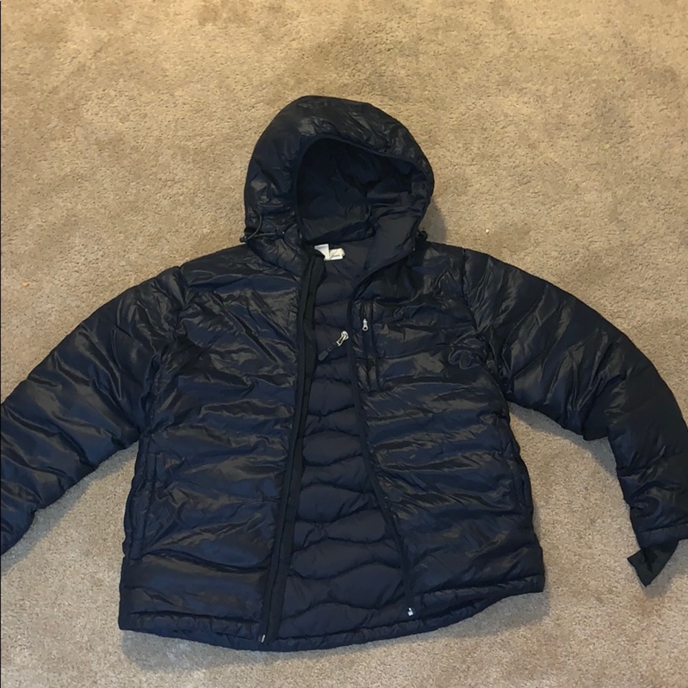 L.O.G.G. Black puffer winter jacket -large